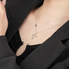 Wholesale 925 Sterling Silver Geometric Cross Necklace For Women