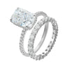 Wholesale 925 Sterling Silver Geometric Diamondencrusted Zircon Set Ring For Women