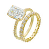 Wholesale 925 Sterling Silver Geometric Diamondencrusted Zircon Set Ring For Women