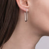 Wholesale 925 Sterling Silver Geometric Earrings With Electroplating
