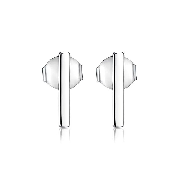 Wholesale 925 Sterling Silver Geometric Earrings With Electroplating