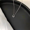 Wholesale 925 Sterling Silver Geometric Electroplated Ochain Necklace For Women