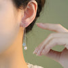 Wholesale 925 Sterling Silver Geometric Fashion Handmade Women's Earrings