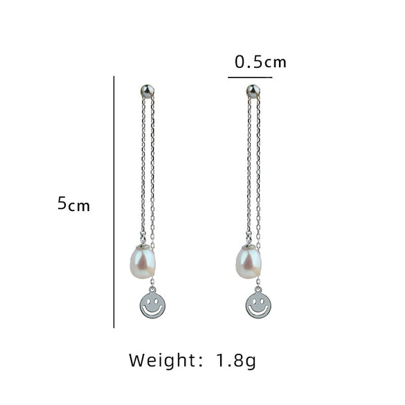 Wholesale 925 Sterling Silver Geometric Fashion Handmade Women's Earrings
