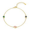 Wholesale 925 Sterling Silver Geometric Light Luxury Retro Elegant Bracelet With Zircon And Diamond Design For Women