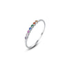 Wholesale 925 Sterling Silver Geometric Niche Retro Light Luxury Women's Ring With Electroplating