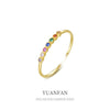 Wholesale 925 Sterling Silver Geometric Niche Retro Light Luxury Women's Ring With Electroplating