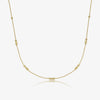 Wholesale Sterling Silver Geometric Plain Chain Necklace For Women