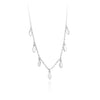 Wholesale 925 Sterling Silver Geometric Sequins Ochain Clavicle Necklace For Women Electroplated Small Fresh Style