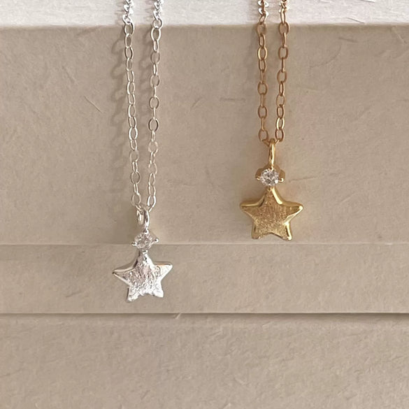 Wholesale Sterling Silver Geometric Star Necklace