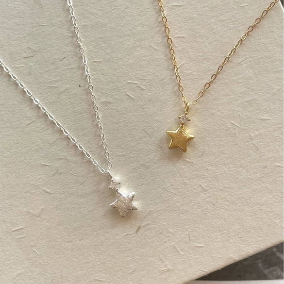 Wholesale Sterling Silver Geometric Star Necklace