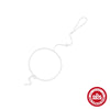 Wholesale 925 Sterling Silver Geometric Style All Match Bracelet With Finger Ring Electroplated Design For Women