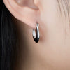 Wholesale 925 Sterling Silver Geometric U Shaped Earrings For Women Electroplated