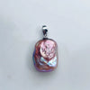 Wholesale Sterling Silver Handmade Melon Buckle Pendant Baroque Freshwater Pearl Necklace With Irregular Design