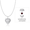 Wholesale 925 Sterling Silver Heart Shape Retro Texture Women Clavicle Chain Necklace With Electroplating Design