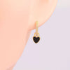 Wholesale 925 Sterling Silver Heart Shaped Elegant Fashion Earrings