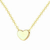 Wholesale 925 Sterling Silver Heartshaped Necklace For Women Ochain Electroplated