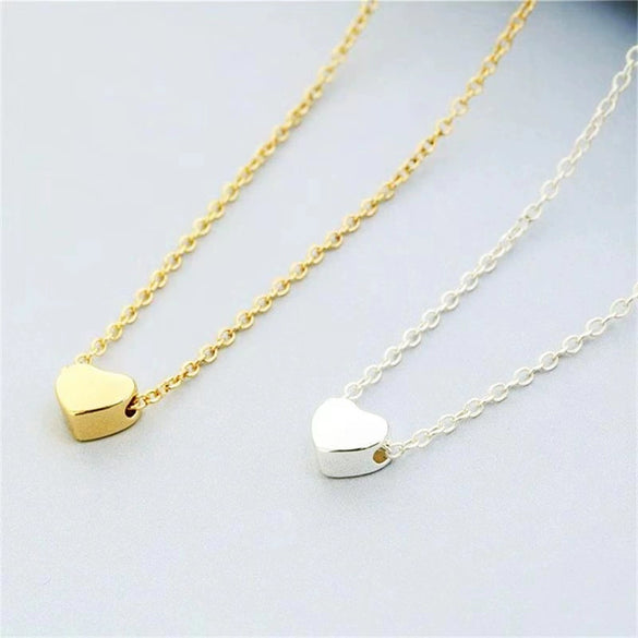 Wholesale 925 Sterling Silver Heartshaped Necklace For Women Ochain Electroplated