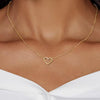 Wholesale 925 Sterling Silver Heartshaped Necklace Plain Heart Pendant Polish Finish Women's O Chain