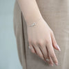 Wholesale 925 Sterling Silver Infinity Symbol 8 Shaped Necklace And Bracelet For Women With Geometric Pattern And Seiko Craft