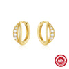 Wholesale 925 Sterling Silver Irregular Twisted Earring With S Cross Ear Buckle Electroplated For Women Geometric Design