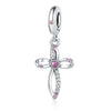 Wholesale Sterling Silver Jewelry With Star Moon Religious Charm And Dripping Oil Design