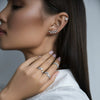 Wholesale 925 Sterling Silver Leafshaped Pendant Necklace With Seiko Processing For Women