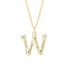 Wholesale 925 Sterling Silver Letter Necklace Electroplated For Women