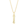 Wholesale 925 Sterling Silver Letter Necklace Electroplated For Women