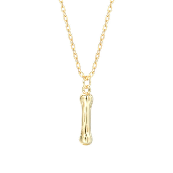 Wholesale 925 Sterling Silver Letter Necklace Electroplated For Women