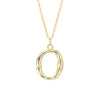Wholesale 925 Sterling Silver Letter Necklace Electroplated For Women