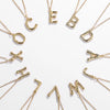 Wholesale 925 Sterling Silver Letter Necklace Electroplated For Women