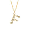 Wholesale 925 Sterling Silver Letter Necklace Electroplated For Women