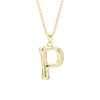 Wholesale 925 Sterling Silver Letter Necklace Electroplated For Women