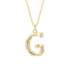 Wholesale 925 Sterling Silver Letter Necklace Electroplated For Women