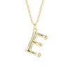 Wholesale 925 Sterling Silver Letter Necklace Electroplated For Women