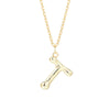 Wholesale 925 Sterling Silver Letter Necklace Electroplated For Women