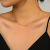 Wholesale 925 Sterling Silver Letter Necklace With Electroplating Cross Chain Style