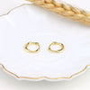 Wholesale 925 Sterling Silver M?bius Twist Wave Earrings Electroplated For Women