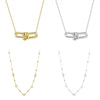Wholesale 925 Sterling Silver Minimalist Geometric Jewelry With Electroplating For Women
