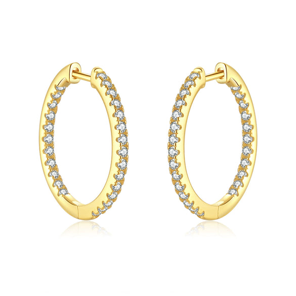 Wholesale 925 Sterling Silver Retro High End Fashion Women's Earrings With Geometric Design And Electroplating Treatment