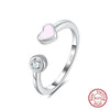 Wholesale 925 Sterling Silver Ring Geometric Dripping Oil Design Cute Style For Women