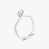Wholesale Sterling Silver 925 Ring Geometric Pattern Irregular Candy Color Seiko Design Light Luxury Women's Ring