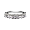 Wholesale 925 Sterling Silver Ring Inlaid With High Carbon Diamond Geometric Style Electroplated