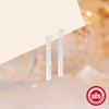 Wholesale 925 Sterling Silver Tassel Doublelayer Snakeskin Chain Earrings For Women With Geometric Design And Electroplating Treatment