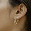 Wholesale 925 Sterling Silver Ushaped Electroplated Earring For Unisex