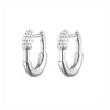 Wholesale 925 Sterling Silver Ushaped Electroplated Earring For Unisex