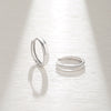 Wholesale 925 Sterling Silver Ushaped Geometric Female Highend Electroplated Earrings