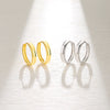 Wholesale 925 Sterling Silver Ushaped Geometric Female Highend Electroplated Earrings