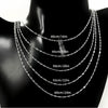 Wholesale 925 Sterling Silver Water Wave Chain Fashion Diy Pendant Clavicle Chain With Electroplating